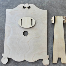 Load image into Gallery viewer, Interchangeable Standing Ladder Frame Shelf Sitter Design