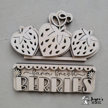 Load image into Gallery viewer, Farmhouse Interchangeable Bread Board Shelf Sitter Design