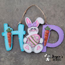 Load image into Gallery viewer, HOP Bunny Doorhanger Truck Doorhanger