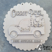 Load image into Gallery viewer, Cotton Tail Farms Truck Doorhanger