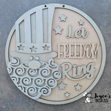 Load image into Gallery viewer, Let Freedom Ring Uncle Sam