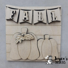 Load image into Gallery viewer, Interchangeable Wooden Tissue Box Cover – Fits 4.25” Insert Signs – DIY Home Décor Cube Base