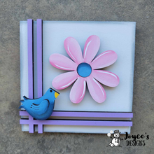 Load image into Gallery viewer, Interchangeable Standing Ladder Frame Shelf Sitter Design