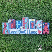 Load image into Gallery viewer, America Land that I Love Blocks