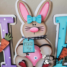 Load image into Gallery viewer, Hop-Bunny Shelf Sitter
