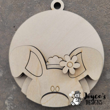 Load image into Gallery viewer, Easter Bunny Basket Tag/Ornament
