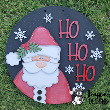 Load image into Gallery viewer, Santa Ho Ho Ho Doorhanger