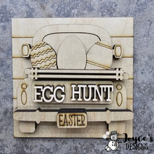 Load image into Gallery viewer, Interchangeable Wooden Tissue Box Cover – Fits 4.25” Insert Signs – DIY Home Décor Cube Base