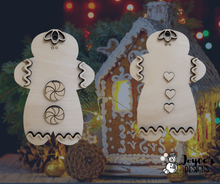 Load image into Gallery viewer, Gingerbread ornaments
