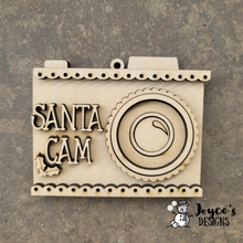 Load image into Gallery viewer, Santa Cam ornament