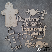Load image into Gallery viewer, Gingerbread Doorhanger