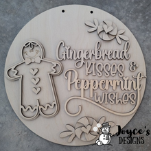 Load image into Gallery viewer, Gingerbread Doorhanger