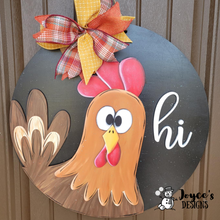 Load image into Gallery viewer, Chicken Welcome Sign