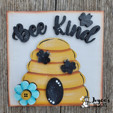 Load image into Gallery viewer, Interchangeable Wooden Tissue Box Cover – Fits 4.25” Insert Signs – DIY Home Décor Cube Base