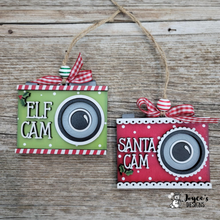 Load image into Gallery viewer, Santa Cam ornament