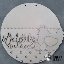 Load image into Gallery viewer, Welcome to Our Coop Doorhanger