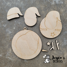 Load image into Gallery viewer, Star Snowman, Snowman Ornament, Ornament Kit, DIY ornament