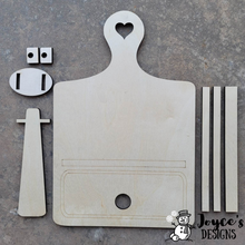 Load image into Gallery viewer, Farmhouse Interchangeable Bread Board Shelf Sitter Design