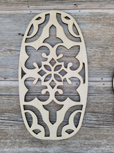 Load image into Gallery viewer, Pumpkin Fall Doorhanger, Wood Doorhanger Kit, DIY Door Decor, Front Porch Fall Decor