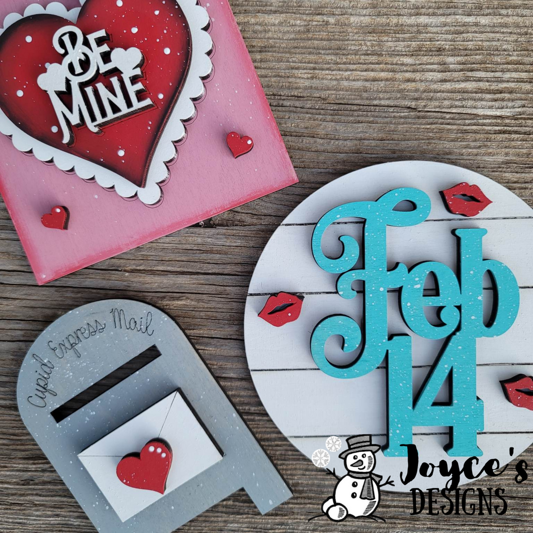 Loads of Love Tiered Tray, Valentine's Day tiered Tray, Wood Tiered Tray Kit, DIY tiered tray