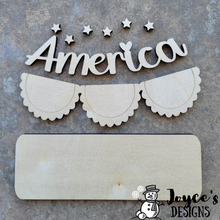 Load image into Gallery viewer, Farmhouse Interchangeable Bread Board Shelf Sitter Design