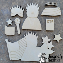 Load image into Gallery viewer, Farmhouse Interchangeable Bread Board Shelf Sitter Design