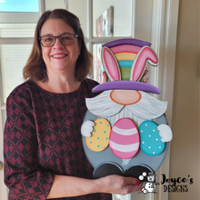 Load image into Gallery viewer, Easter Bunny Shelf Sitter, DIY Easter, Bunny Easter, Easter Bunny, Hipity Hopity, Carrot, DIY painting kits, Kids Easter Crafts
