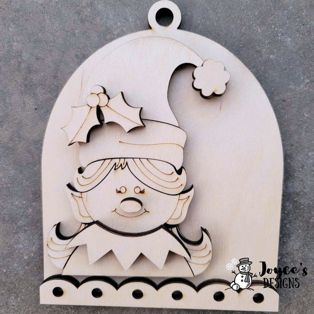 Elf Girl ornament