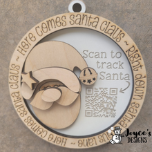 Load image into Gallery viewer, Santa Tracker Ornament
