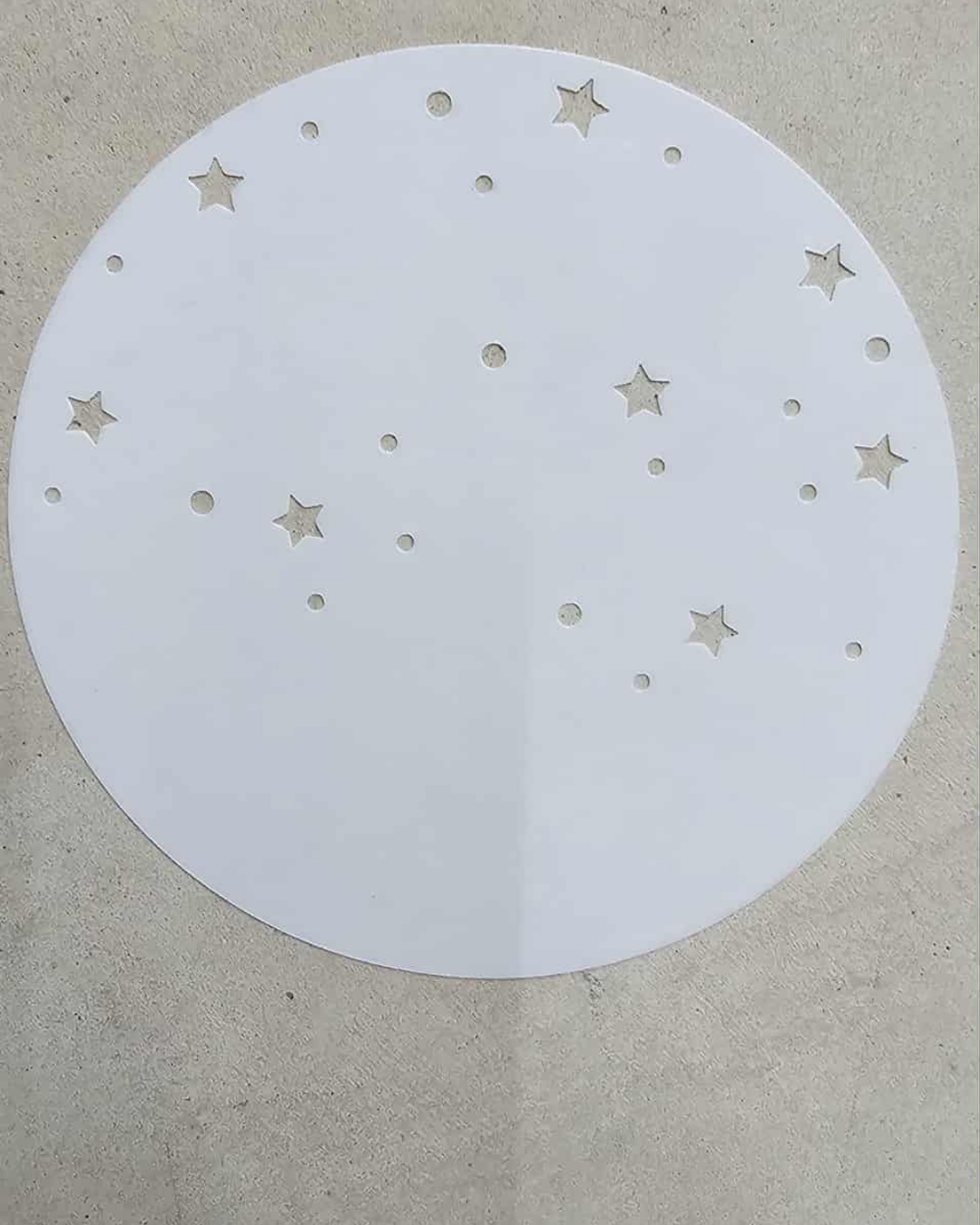 Star & Dots Stencil – Perfect Accent for 