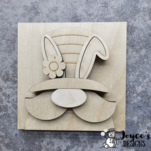 Load image into Gallery viewer, Interchangeable Wooden Tissue Box Cover – Fits 4.25” Insert Signs – DIY Home Décor Cube Base
