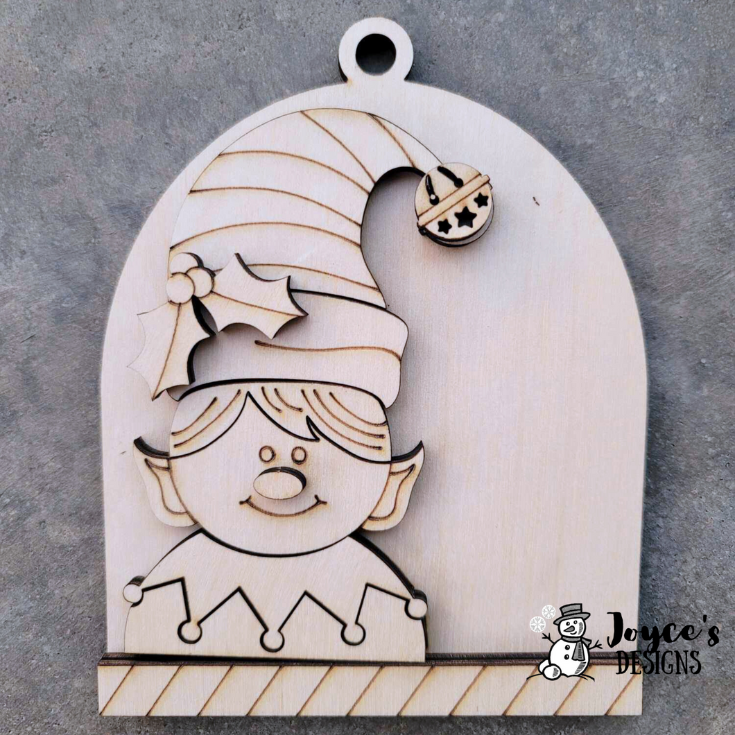 Elf Boy ornament