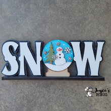 Load image into Gallery viewer, Snowglobe shelf sitter
