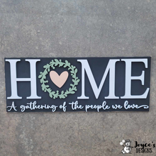 Load image into Gallery viewer, Home  Farmhouse Mantel Sign
