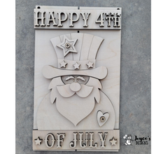 Load image into Gallery viewer, Uncle Sam Americana Pallet Doorhanger
