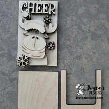 Load image into Gallery viewer, Moose Ornament Gift Card Holder – DIY Christmas Wood Blank
