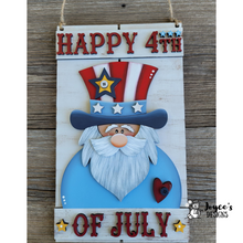 Load image into Gallery viewer, Uncle Sam Americana Pallet Doorhanger
