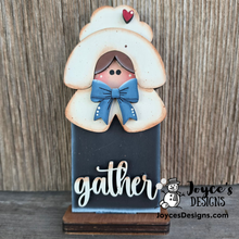 Load image into Gallery viewer, Pilgrim Girl Shelf Sitter Wood Blank
