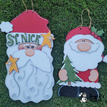 Load image into Gallery viewer, Christmas Doorhanger St Nick
