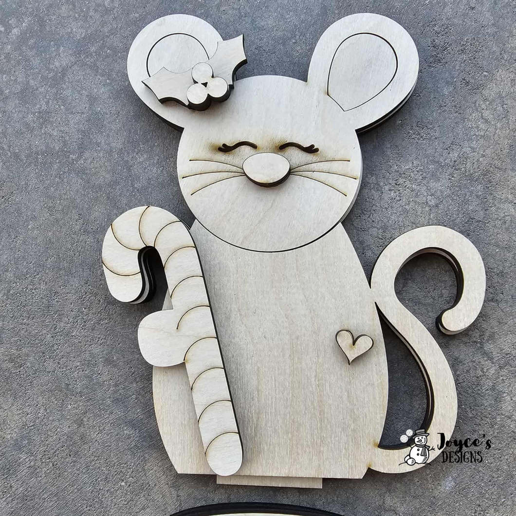 Christmas Mouse Shelf Sitter – Boy | 6.5