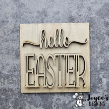 Load image into Gallery viewer, Interchangeable Wooden Tissue Box Cover – Fits 4.25” Insert Signs – DIY Home Décor Cube Base
