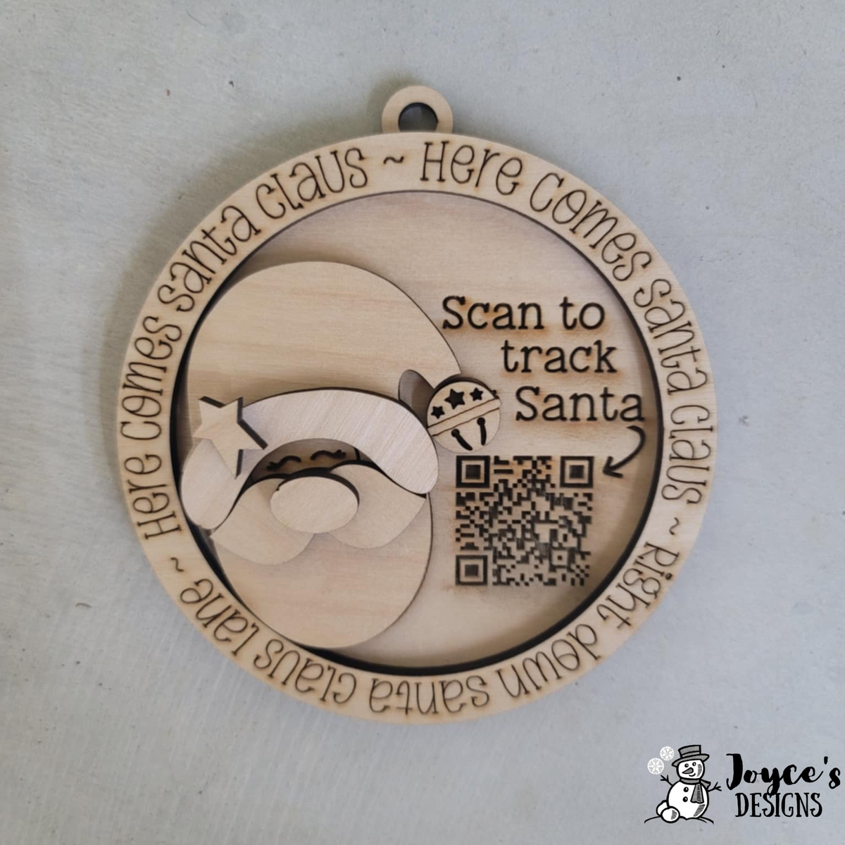 Santa Tracker Ornament – JoycesDesigns