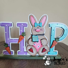 Load image into Gallery viewer, Hop-Bunny Shelf Sitter
