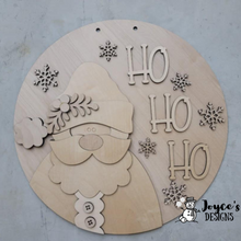 Load image into Gallery viewer, Santa Ho Ho Ho Doorhanger
