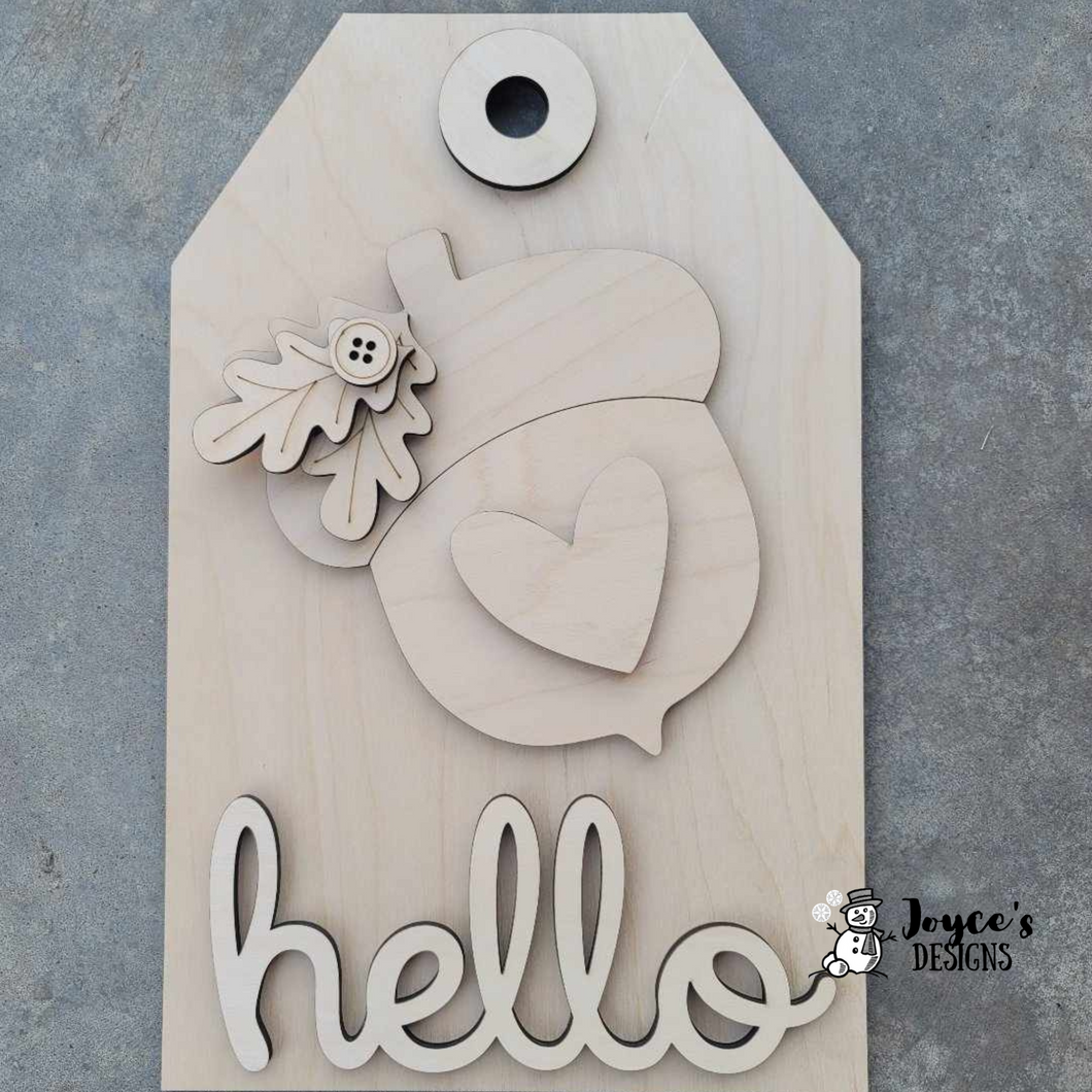 Acorn Tag Doorhanger