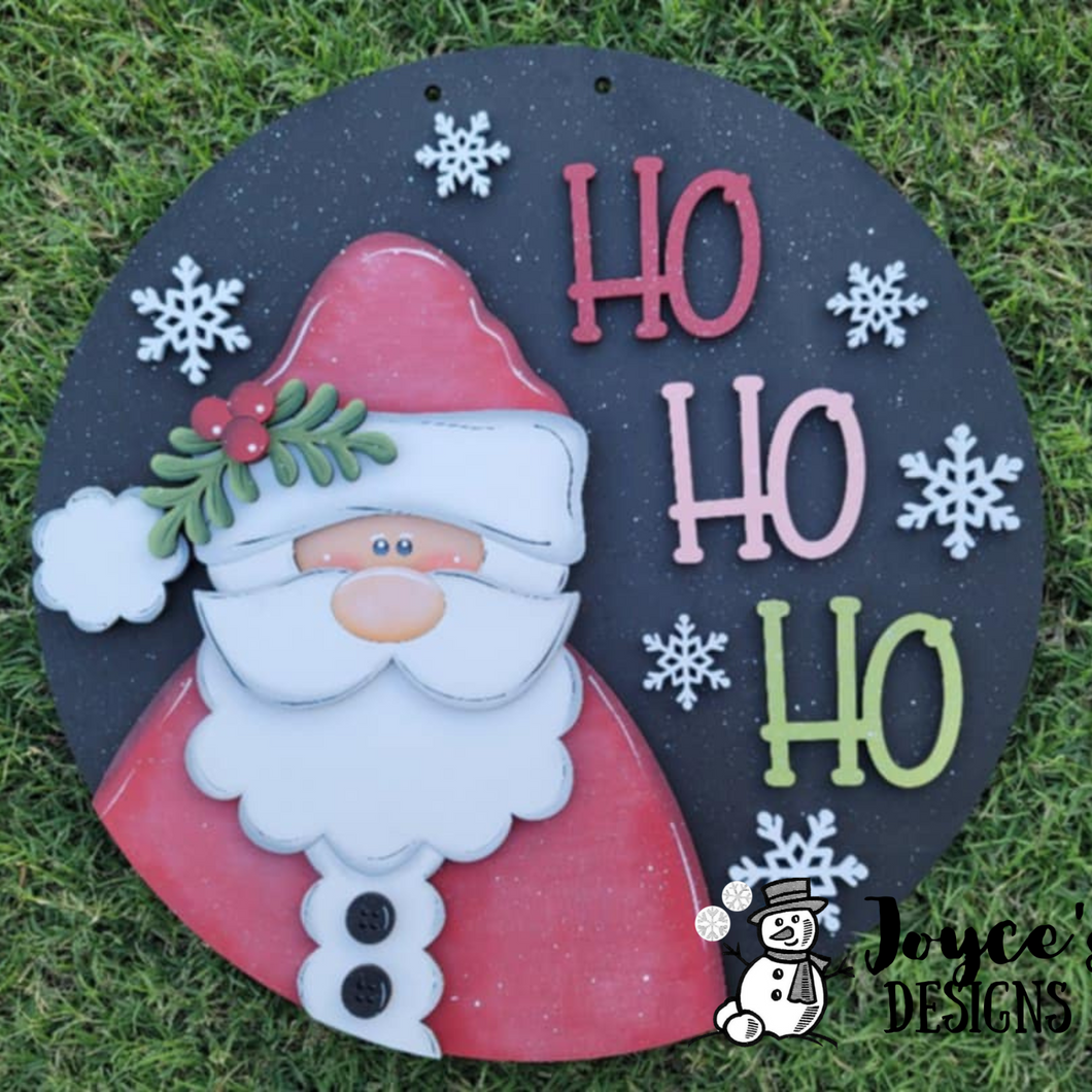 Santa Ho Ho Ho Doorhanger