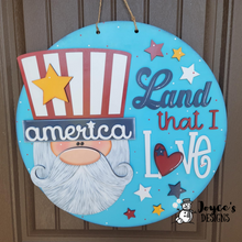 Load image into Gallery viewer, America, Land That I Love! Doorhanger
