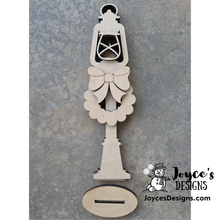 Load image into Gallery viewer, Christmas Lantern Wood Blank | 3.5 x 12 Inch DIY Holiday Craft
