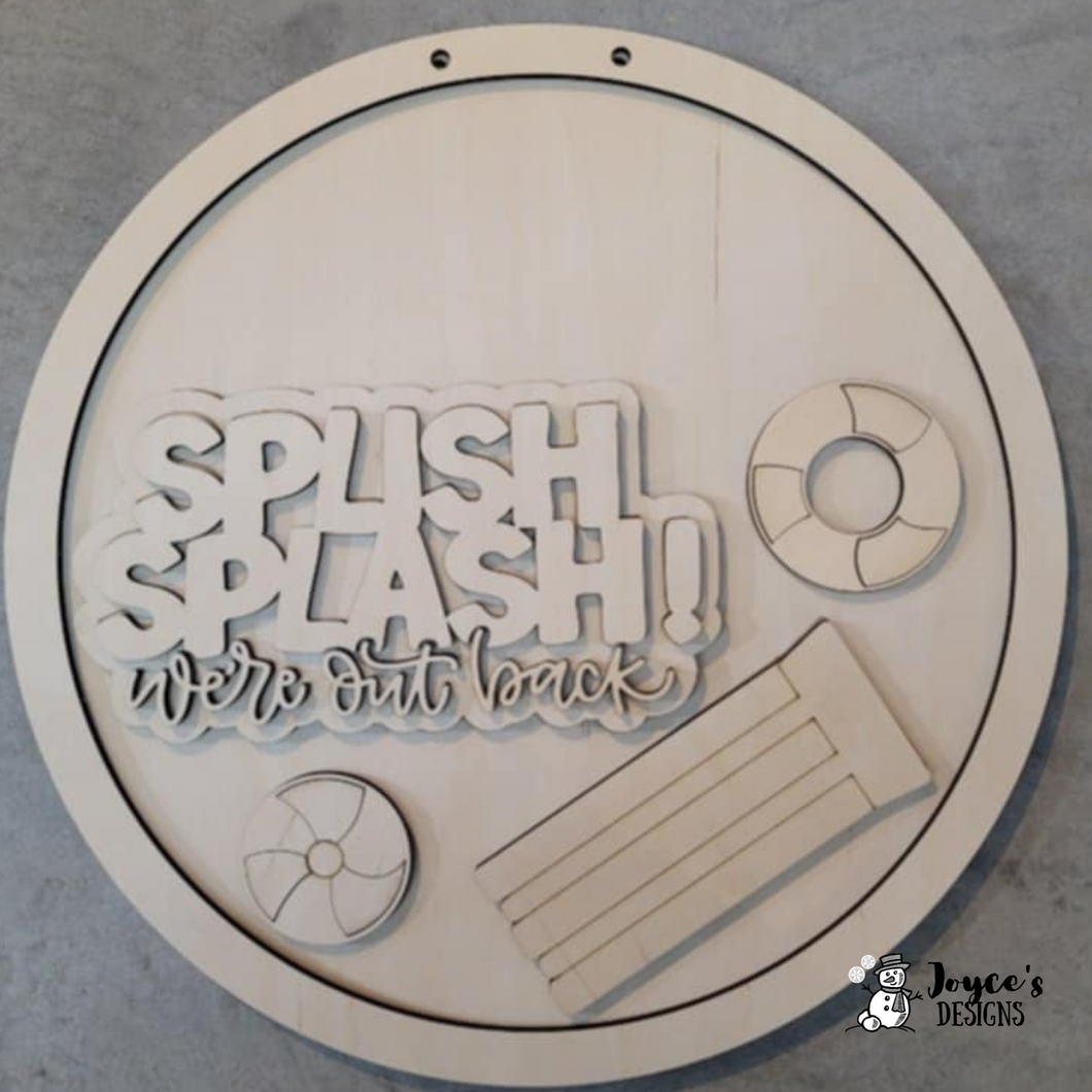 Splish Splash, We're Out Back!