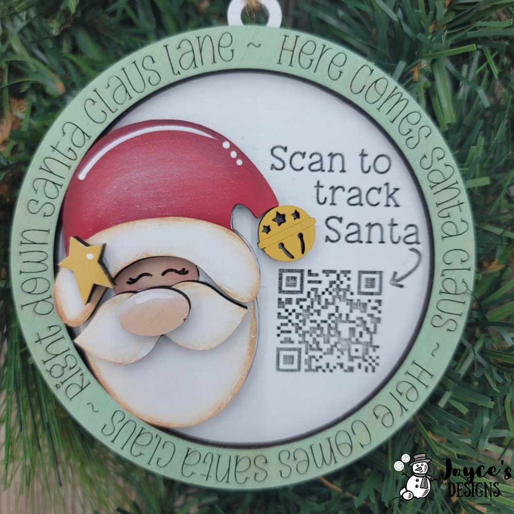 Santa Tracker Ornament